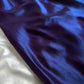 🔮✨Iridescent deep purple and blue glossy sparkly stunning stunning unique stylish beautiful elegant delicate floral long satin ball gown evening dress birthday party dress prom dress gh3917