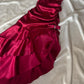 girlhomeshops--Red Retro Elegant Simple Mid-Length Homecoming Dress Date Dress Fashionable And Comfortable Popular Dress gh5674