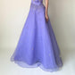 girlhomeshops – Lila, exquisites, perlenbesetztes, langes Tüll-Ballkleid, Abschlusskleid, gh5644