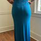 girlhomeshops - NEUES ELEGANTES UND SCHlichtes dunkelblaues Modekleid Gh6331