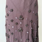 Brown Vintage Gorgeous Elegant Exquisite Floral Beading Long Chiffon Homecoming Dress Prom Dress Evening Dress Party Dress gh4124