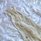 Robe de soirée longue en mousseline de soie, magnifique, légère et délicate, avec des bretelles spaghetti et des perles, gh3336