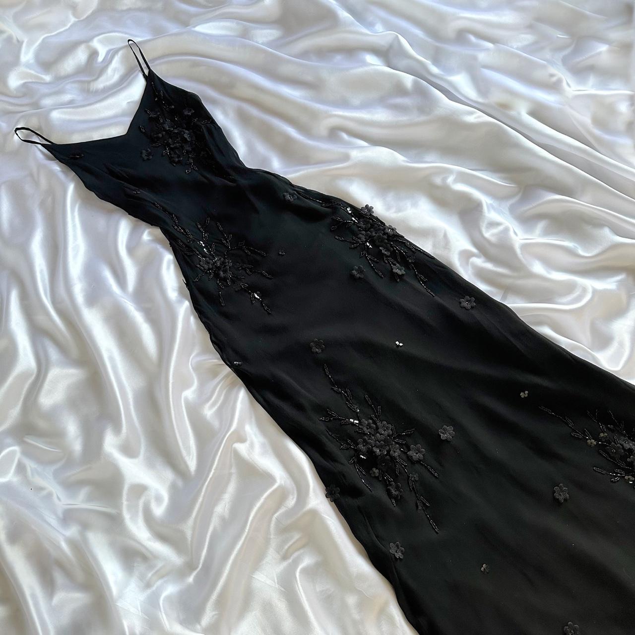 Wunderschönes, exquisites, elegantes, mit Perlen besetztes, langes Chiffon-Ballkleid mit Rüschen, Abendkleid, Partykleid gh3514