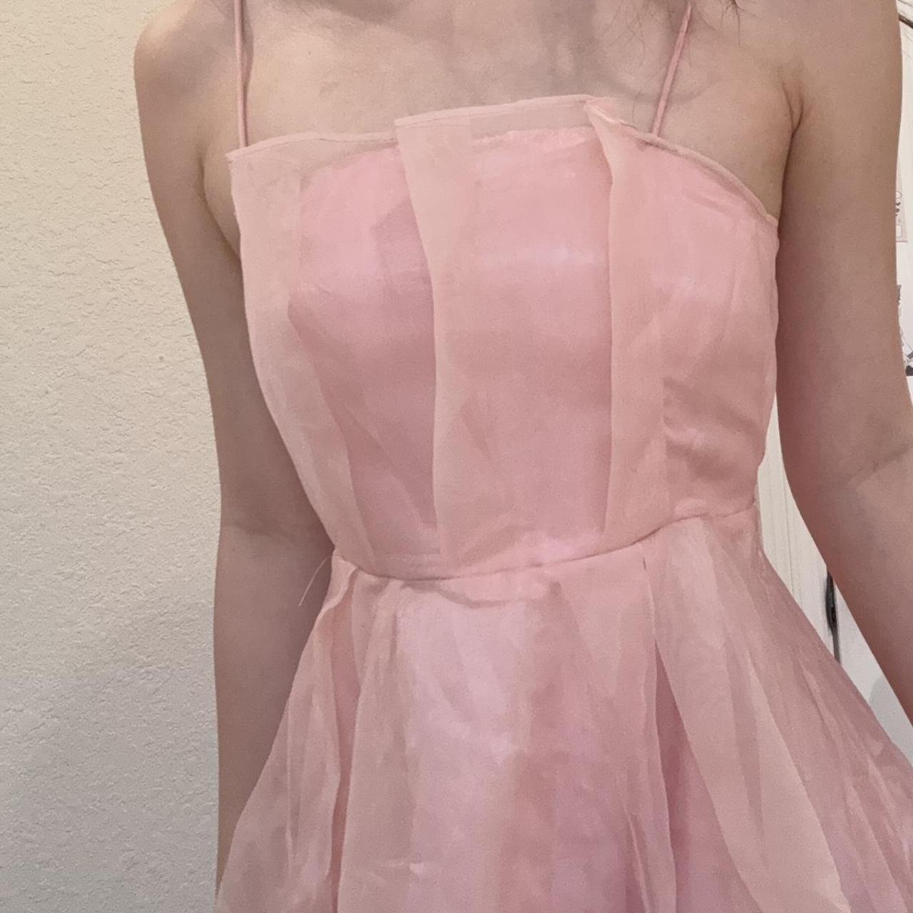 Pink Sweet Elegant Cute Short Spaghetti Straps Satin Tulle Homecoming Dress Prom Dress Evening Dress Party Dress gh4177