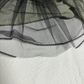 Superbe robe de soirée longue en satin et tulle perlé style vintage ombré gh3429