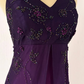 Lila Elegante Mode Exquisite Strap Lange Tüll Ballkleid Abendkleid Partykleid Ballkleid gh3589