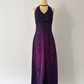 Lila Elegante Mode Exquisite Strap Lange Tüll Ballkleid Abendkleid Partykleid Ballkleid gh3589