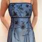 Blue Delicate Beaded Long Tulle Elegant Ball Gown Evening Dress Formal Birthday Party Dress Prom Dress gh3611
