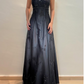 Silver Black Delicate Beaded Long Tulle Elegant Ball Gown Evening Dress Formal Birthday Party Dress Prom Dress gh3613