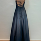 Silver Black Delicate Beaded Long Tulle Elegant Ball Gown Evening Dress Formal Birthday Party Dress Prom Dress gh3613
