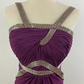 Purple Charming Simple Fashion Ruffle Elegant Strap Long Chiffon Tulle Ball Gown Evening Dress Party Dress Prom Dress Bridesmaid Dress gh3622