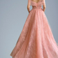 Weg von der Schulter-Schatz-3D-Blumen-Falten-Spitze-Taschen-Tüll-Abschlussball-Kleid-formalen Hochzeitsfest-Kleidern gh2189