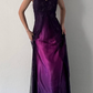 Purple Shiny Gorgeous Elegant Fashion Gradient Exquisite Beading Long Tulle Satin Ball Gown Evening Dress Party Dress Prom Dress gh3875