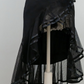 Black Vintage Halter Neck Embroidery Pink Floral Long/Mid-Length Chiffon Homecoming Dress Prom Dress gh4652