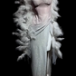 Rosa silber glänzend mode moderne farbverlauf lange satin elegante ballkleid abendkleid dinner-kleid gh4731