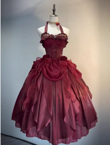 Robe de soirée courte en tulle bordeaux, jolie et mignonne, robe de bal, robe d'anniversaire, gh4909