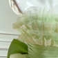 Girlhomeshops - Robe de soirée courte verte et mignonne à volants, idéale pour un anniversaire, gh5097