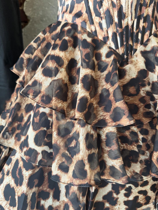 Girlhomeshops - Robe de soirée courte en dentelle à imprimé léopard, élégante et élégante, style corset, moulante, Hoco, GH5810