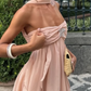 girlhomeshops-Strandurlaubskleid, Hochzeitsgastkleid, Partykleid, Freizeitkleid, bequemes Kleid, modisches Outfitgh5857
