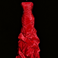 girlhomeshops-Prom Highlight Style Rot Satin Strass Trägerlos Bodenlang Ballkleid gh5880
