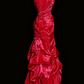 girlhomeshops-Prom Highlight Style Rot Satin Strass Trägerlos Bodenlang Ballkleid gh5880