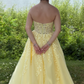 Girlhomeshops--💛Yellow tulle fashion long princess prom dress party dress ball gown gh5451
