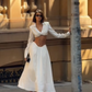 Chic Luxury Edgy Style Cutout Set Dress | White Shirt-Style Bandeau + Ballgown Maxi Skirt for Art Exhibition Gala Luxury Social Outfit gh6437