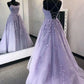 Purple Lace Prom Dress Evening Gown Graduation Party Dress Formal Dress Dresses For Prom  gh994