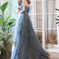 Wunderschönes, funkelndes, exquisites, mit Perlen besetztes, langes Tüll-Ballkleid-Abendkleid mit Strasssteinen und mehrlagigem Kleid gh1001