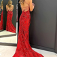 Mermaid Sequins Long Prom Dress with Sweep Train gh2703