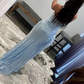 heath Strapless Sequin Prom Dress With Slit gh2692