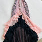 Pink fashion elegant backless halter exquisite lace A-line long prom dress evening gown party dress gh2929
