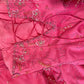 Pink Beaded Floral Elegant Long Satin Ball Gown Evening Dress Party Dress Bridesmaid Dresses gh4465