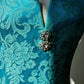 Pfauenblaues kurzes Homecoming-Kleid, Ballkleid, Abendkleid, gh4337