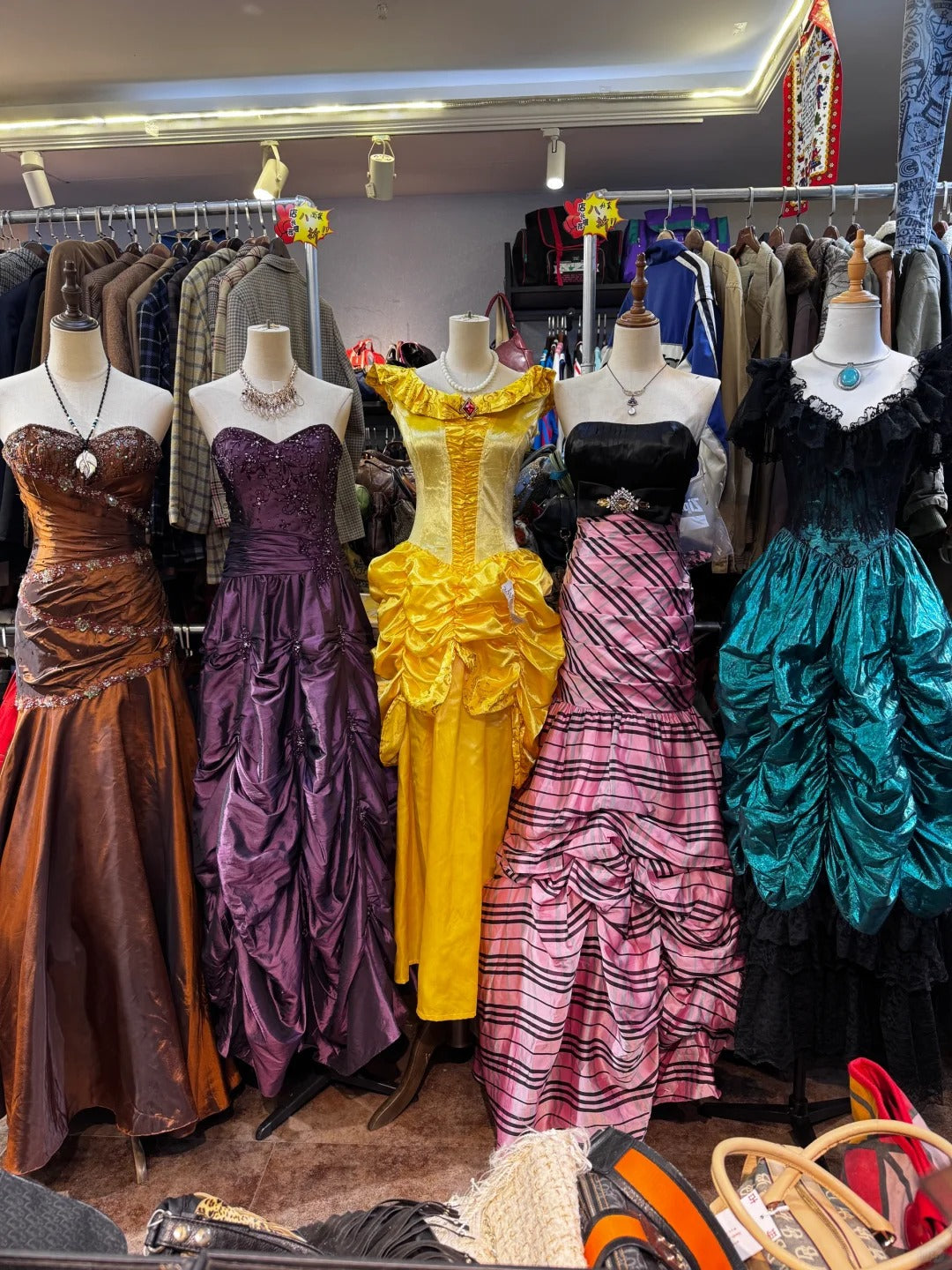 Bronze Gold Beaded Unique Fashion Retro Elegant Exquisite Long Prom Dress Evening Gown gh4215