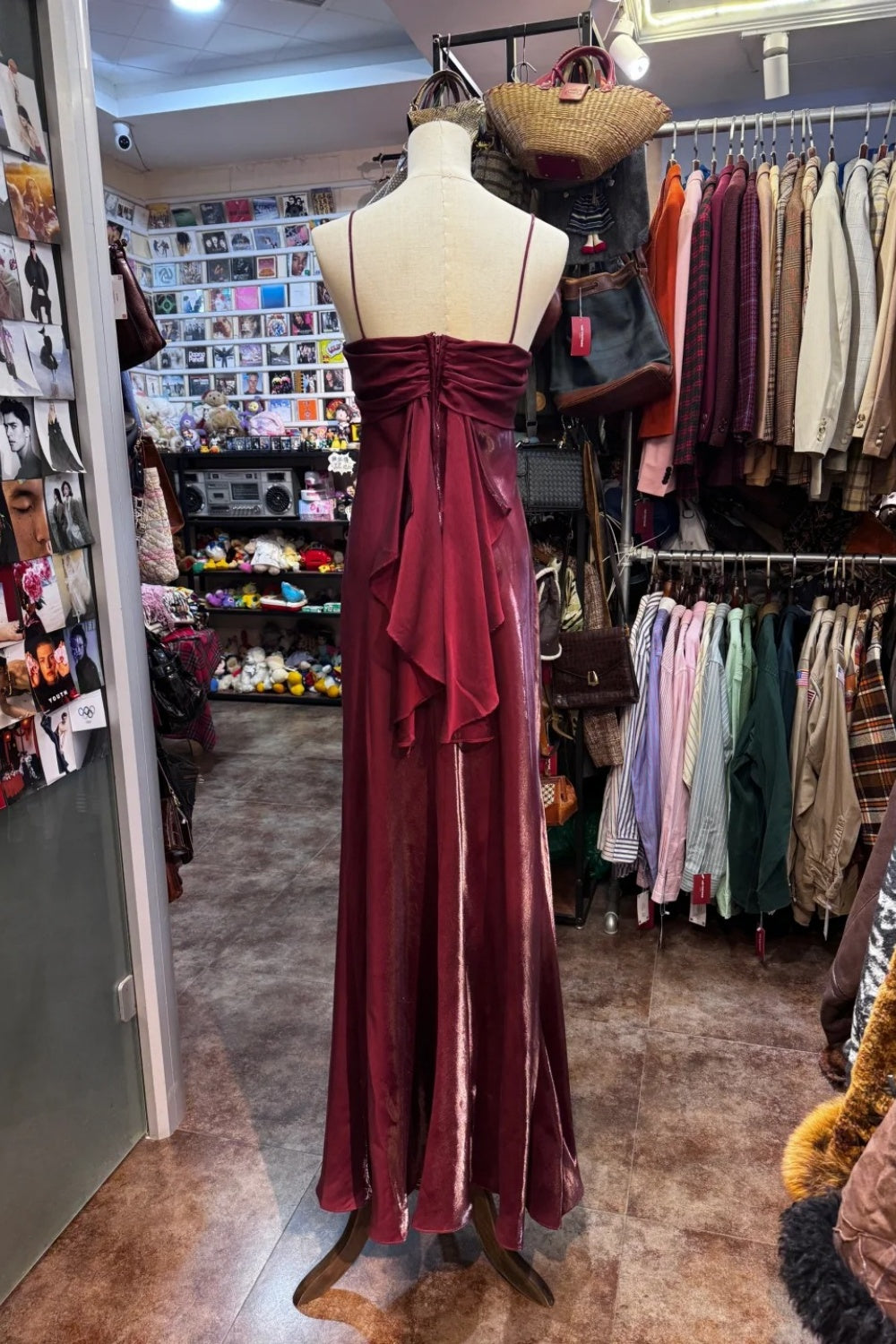 Vintage-Kleid, langes Abendkleid gh6763