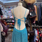 Vintage Blue Long Evening Dress gh6760