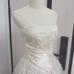 girlhomeshops – Weißes, langes, elegantes Ballkleid aus Tüll, gh5565
