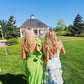 Blue floral elegant long formal evening gown sleeveless slit dress party dress gh3010