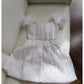 Girlhomeshops - Robe courte en tulle rose à paillettes pour fête d'anniversaire gh5042