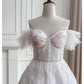 Girlhomeshops - Robe courte en tulle rose à paillettes pour fête d'anniversaire gh5042