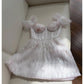 Girlhomeshops - Robe courte en tulle rose à paillettes pour fête d'anniversaire gh5042