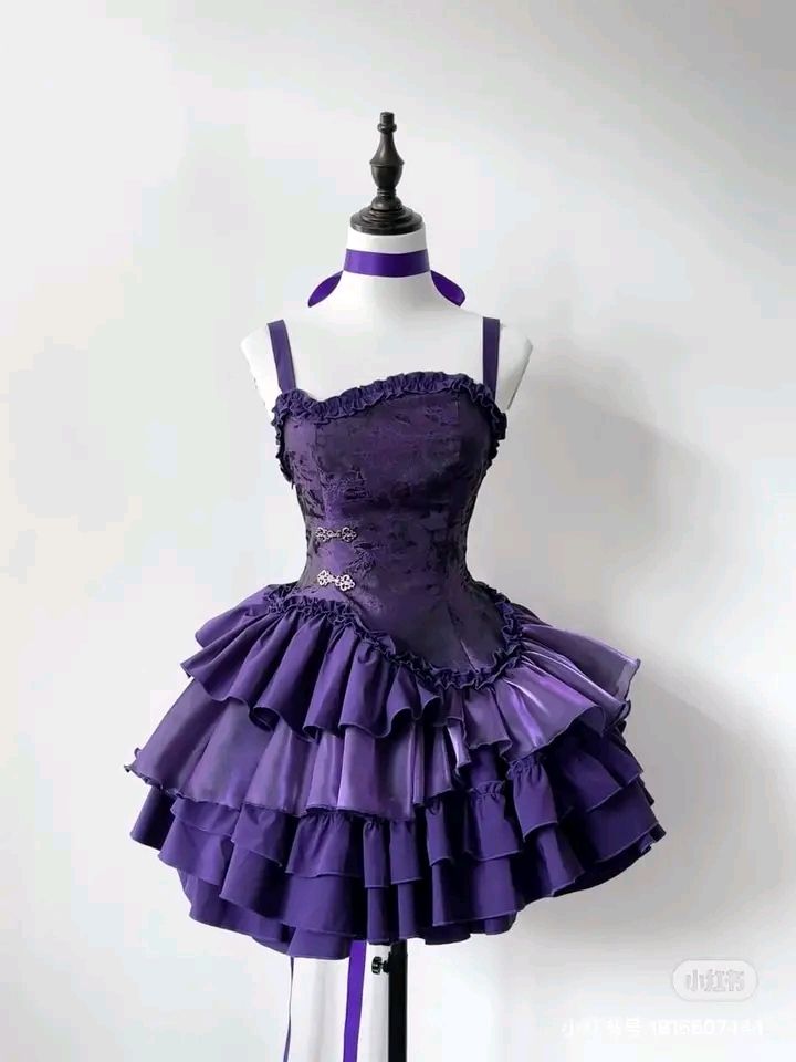 girlhomeshops - Robe de soirée courte en satin violet, style princesse, gh5768