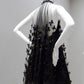 girlhomeshops – Schwarzes, exquisites Schmetterlings-Kurz-Tüll-Heimkehrkleid, wunderschönes Strapskleid, gh5692