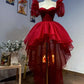 Red Fashionable Unique Short/Long Short Front Short Back Long Asymmetric Homecoming Dress Prom Dress Evening Dress gh4193
