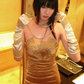 Champagne Vintage Satin Strapless Fitted Waist Slim Sexy Prom & Evening Party Dress gh8398