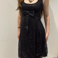 Black Vintage Luxury Beaded Spaghetti Strap Fitted Waist Prom & Evening Party Dress gh8452