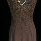 ✨Girlhomeshops-Coffee Spaghetti Strap Butterfly Beaded Chiffon Mermaid Evening Gown gh10279