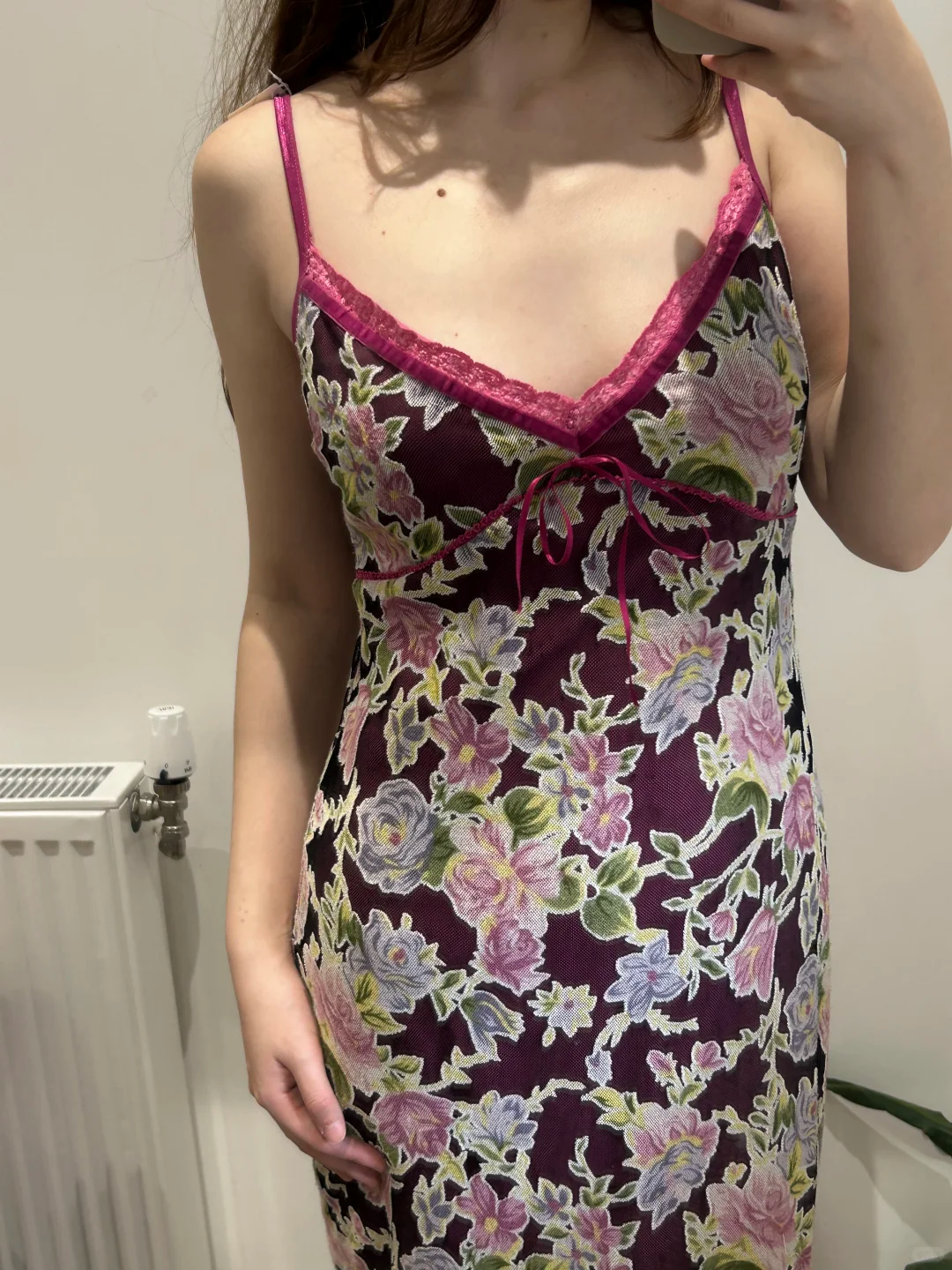 Purple Vintage Spaghetti Strap Printed Luxury Fitted Waist Slim Sexy Prom Gown, Evening Party Dress gh8450