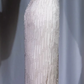 ✨Girlhomeshops-Champagne Mermaid Evening Dress, Halter V Neck Backless Hand Beaded High Slit Formal Gown gh9931
